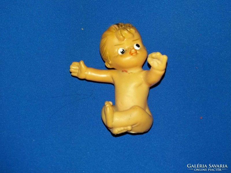 1950s - years clockwork small rubber doll figure rare - to be repaired according to the pictures