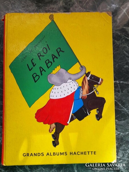 French-language storybook from the Babar King series!