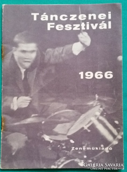 Tánczenei Fesztivál 1966 > Zene > Könnyűzene > Kotta > Magyar