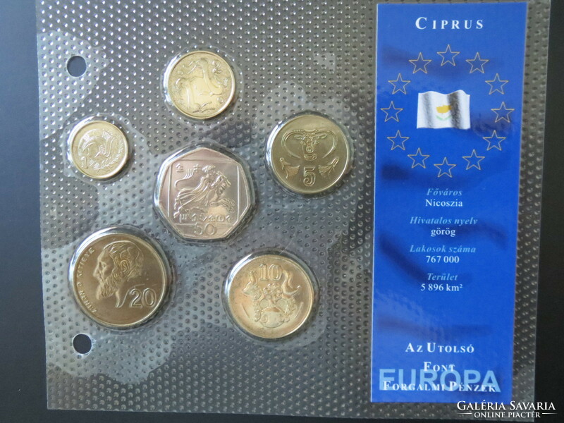 Európa, Uniós tagországainak, forgalmi sorai, Ciprus