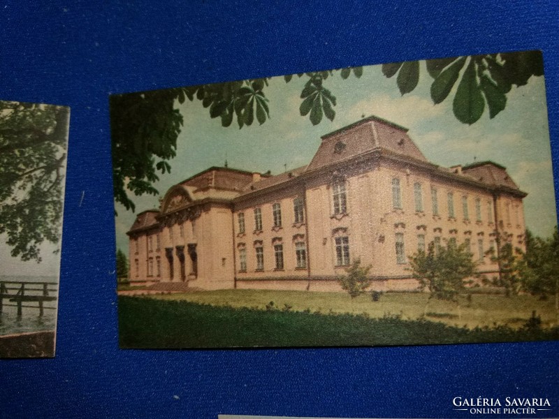 Antique collectible Hungarian castles and places offset printed cards together as shown in the pictures