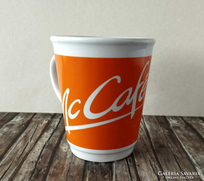 Retro Mc Café kávés,cappuccinos bögre
