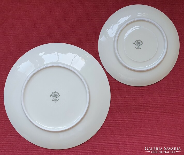 Plankenhammer floss bavaria German porcelain breakfast plate pair saucer small plate plate incomplete