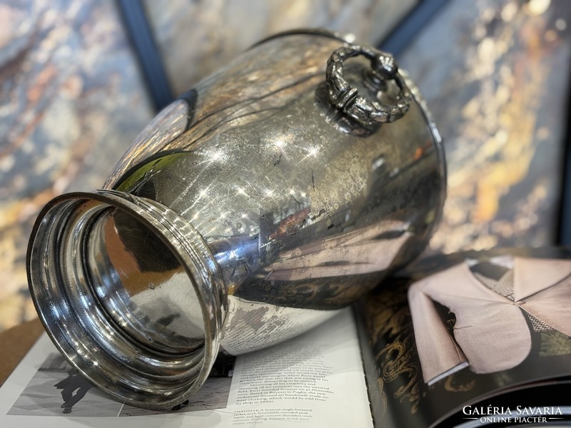 Antique Arthur Krupp Sparkling Champagne or Wine Cooler from the 1920s - berndorfer metallwarenfabrik