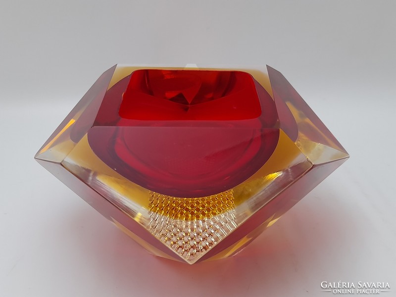Murano glass, 12.5 x 12.5 cm