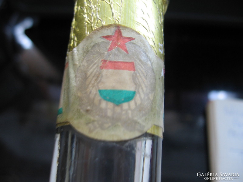 Retro Tokaji Szamorodni édes palack , üveg 70-es évek