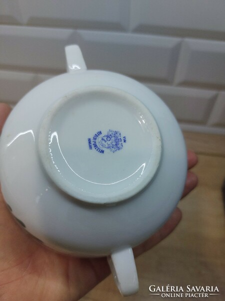 Rare Alföldi porcelain soup cup