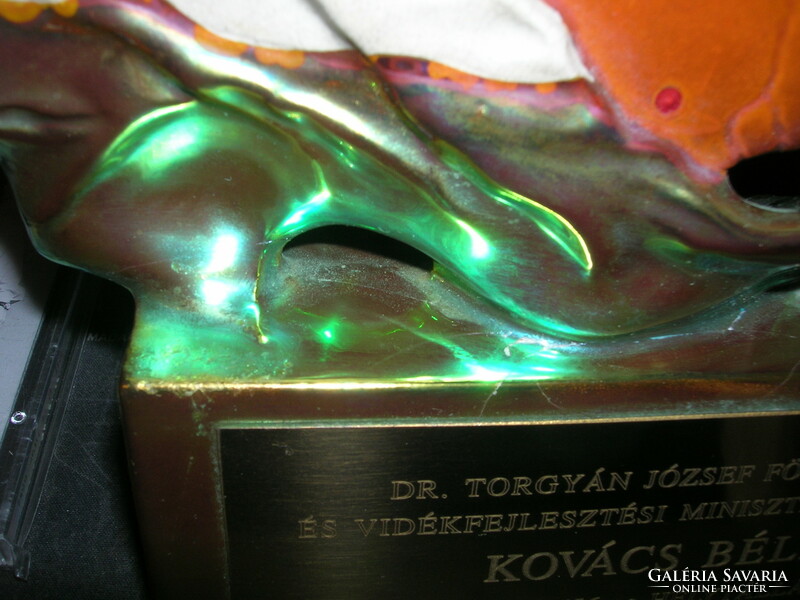 The Béla Kovács award was founded by Dr. József Torgyán, Minister of Agriculture and Rural Development