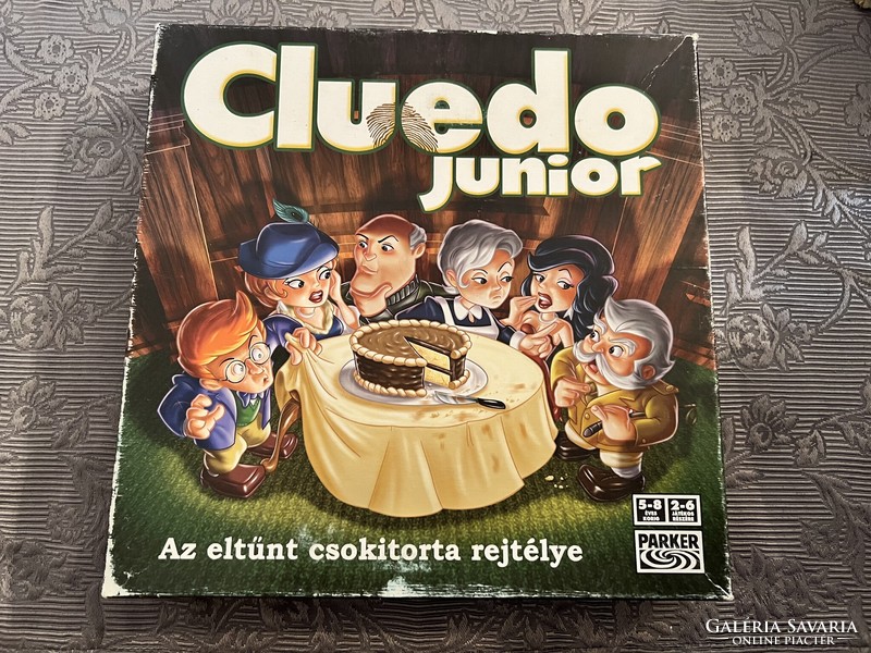 Cluedo junior társasjáték Az eltűnt csokitorta rejtélye
