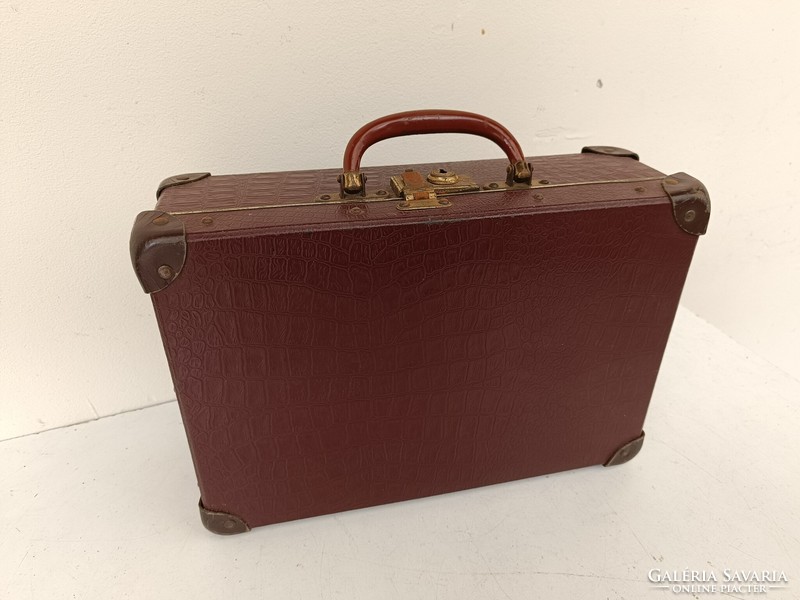 Antique dress small suitcase suitcase costume decorative film theater props nice condition 862 8693