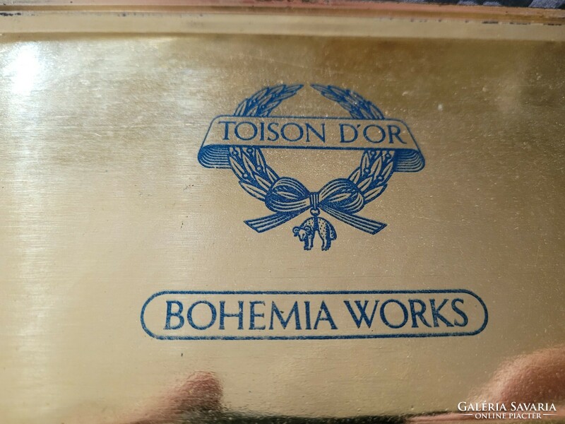 Toison dor, bohemia works sunpearl retro metal box colored pencil set.