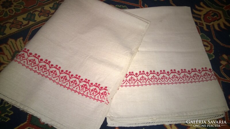 Red cross-stitch home linen decorative towel-runner-towel cloth
