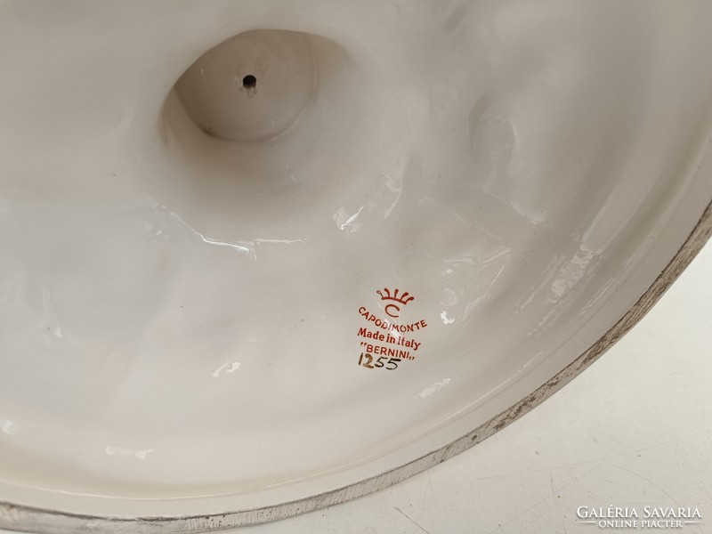 Antique capodimonte capo di monte richly gilded porcelain water jug 852 8756
