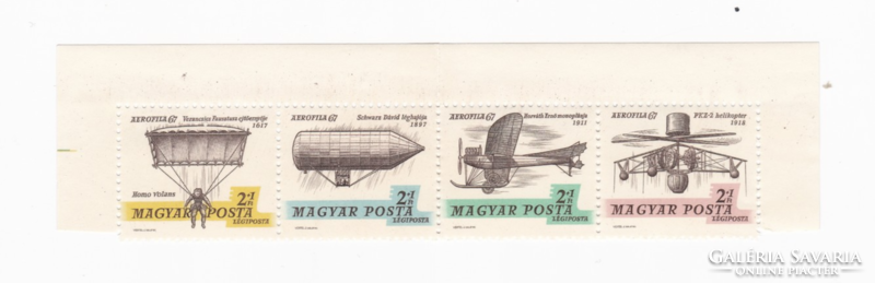 Aerofila 67 (ii) - l 1967. ** - Stamp strip