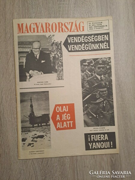 1969. September 28. Magyarország newspaper