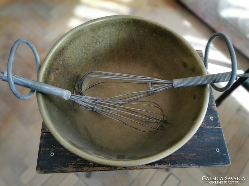 Copper whisk, frother