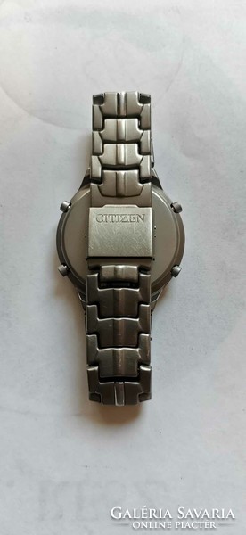 Citizen chronograph quartz titanium men's watch
