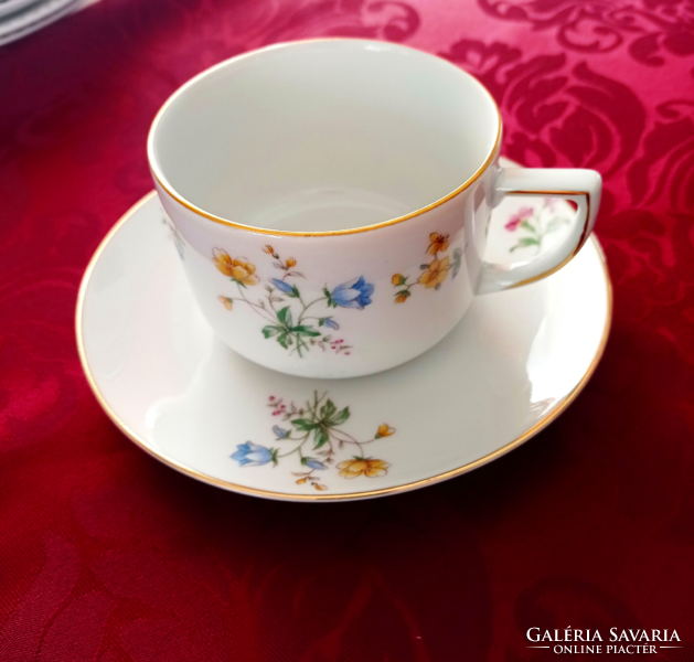 4 db  antik Wunsiedel-Retsch Bavaria  teás csésze  tányérral