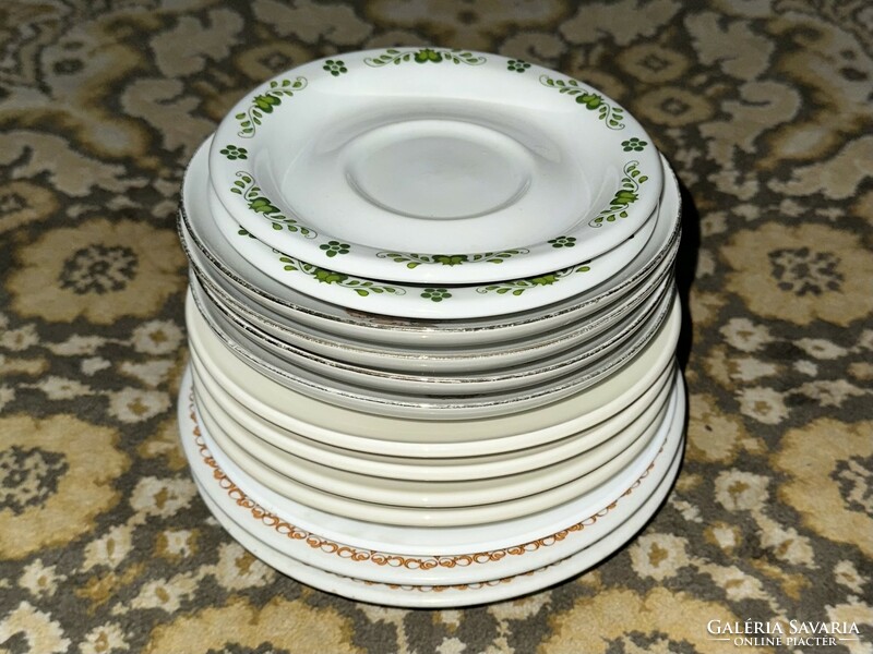 Alföldi Pécsi Bavaria Henneberg porcelántányér kistányér porcelán kis tányér kávés alátét