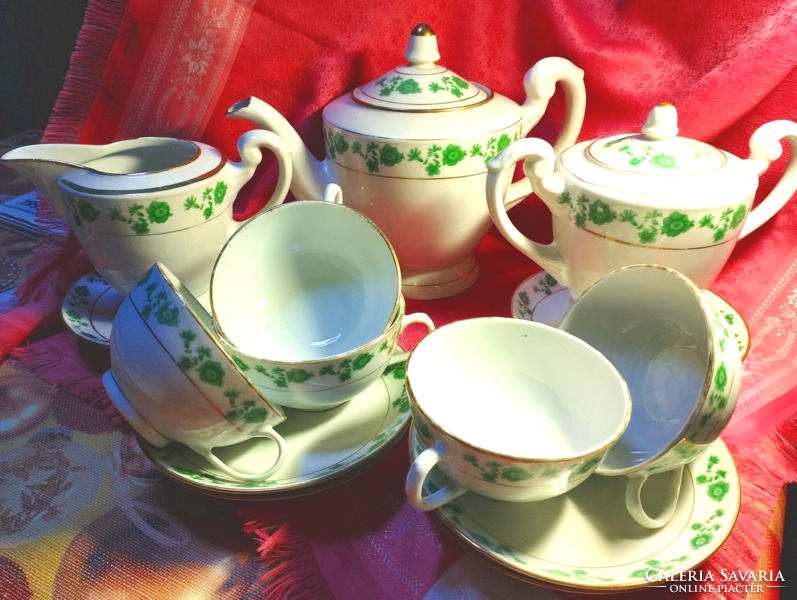 Eastern 5-person porcelain coffee set, 16 pieces