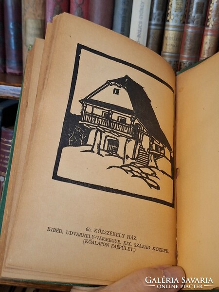1930-ELSŐ ANYAORSZÁGI KIADÁS- KÓS KÁROLY: ERDÉLY -KULTÚRTÖRTÉNRTI VÁZLAT- 60 fametszettel illusztrál