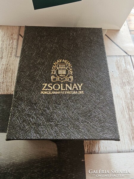 Zsolnay ox head wine bottle set!!