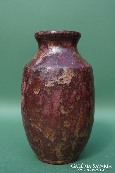 Luria Vilma keramikus ritka antik kerámia váza magyar iparművészeti váza
