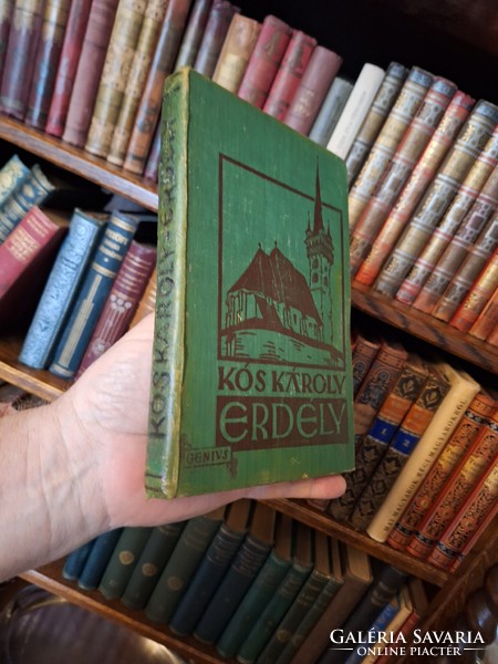 1930-First domestic edition- Károly kós: Transylvania - cultural-historical sketch- illustrated with 60 woodcuts