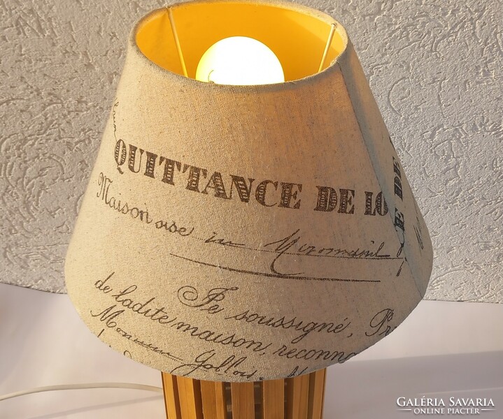 Design fa lámpa vinrage Italian  ALKUDHATÓ Art deco