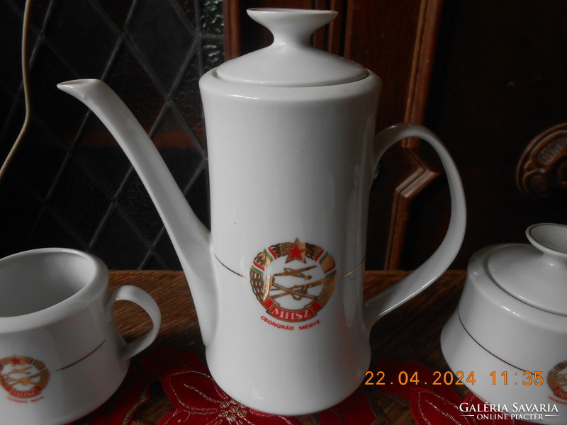 Alföldi mhsz coffee set, very rare