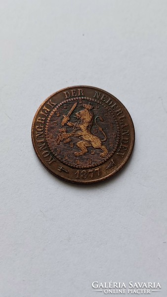 2 1/2 Cents 1877 Netherlands