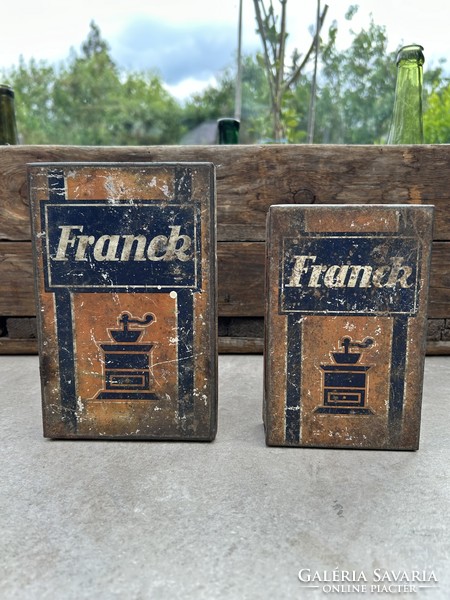 Franck metal coffee boxes