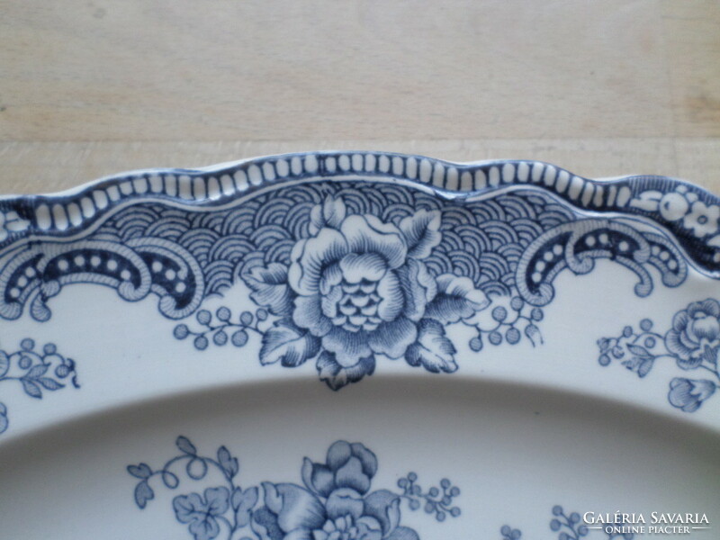 Bristol Crown Ducal angol porcelán ovális tál 26 x 35,5 cm