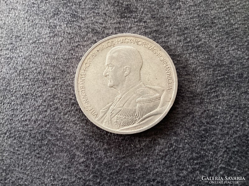 Horthy - 5 pengő silver coin 1939.