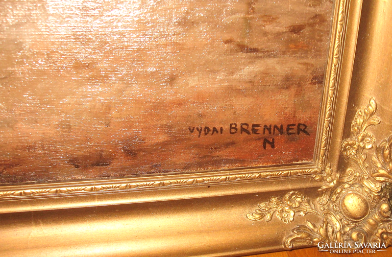 Wonderful guaranteed original Nándor Vidai Brenner / 1903-1949/ : homeward bound