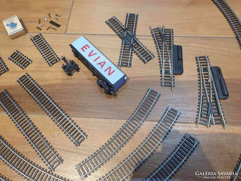 Retro modell vasút szett piko bühler vasútmodell Csehszlovák