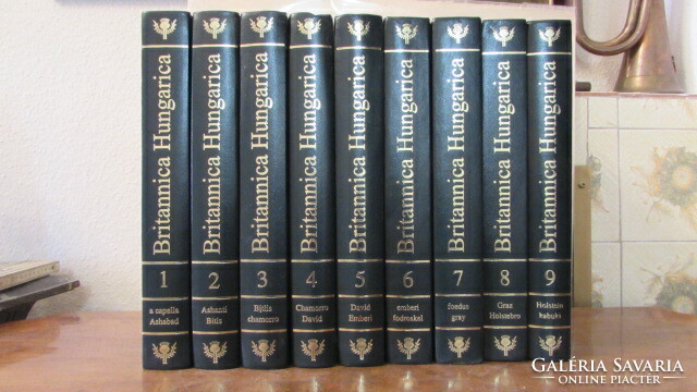 Britannica hungary 1-9. His volumes