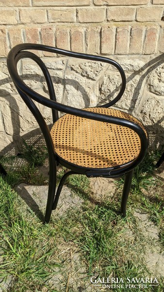 Polish or Austrian thonet chairs with armrests