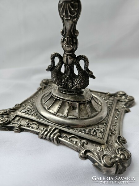 1840 Antique silver, figural, with bird decoration, rare!