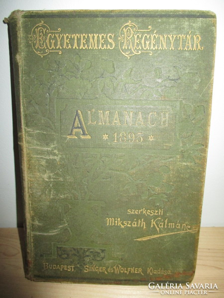 Almanach 1895 Egyetemes Regénytár