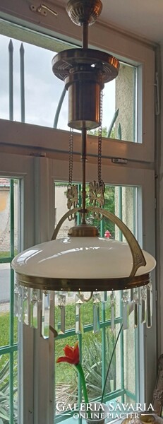 Art Nouveau lamp chandelier