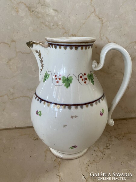 Antique Altwien spout, jug, coffee spout