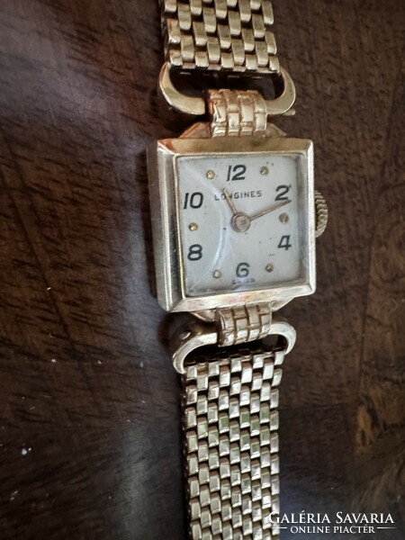 Antique women's 14k wristwatch (longines witnauer)