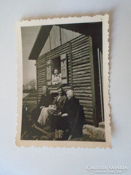 D202103    Régi fotkók   - 1930k  CSÖPI-LAK  nyaralóház   9 db fotó
