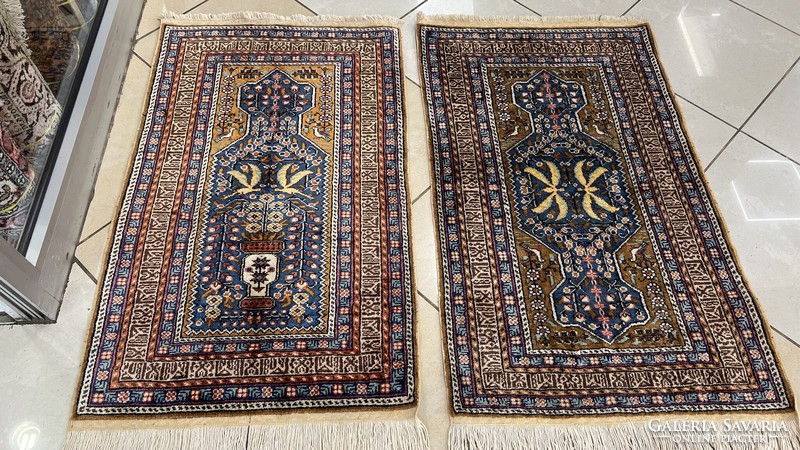 3493 Dreamy Turkish kayseri handmade woolen Persian carpet 59x100cm free courier