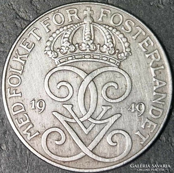 Sweden 5 cents, 1949.