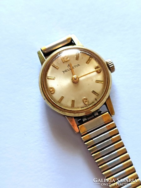 Original Helvetia Swiss wind-up women's wristwatch, 1963
