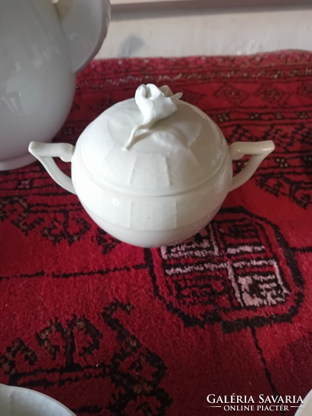 Herend white tea set