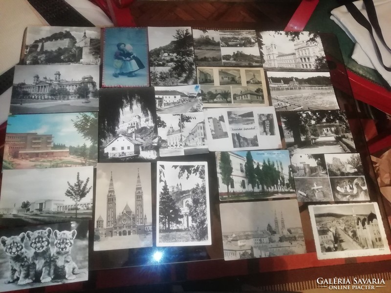 Old postcard from collection 1. (21 Pcs)