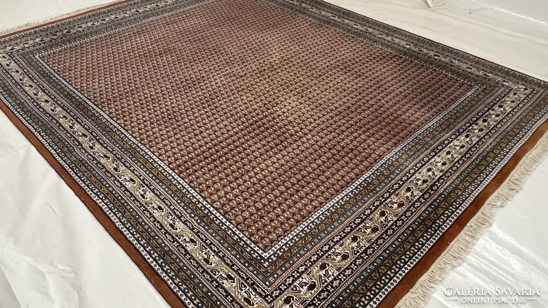 3507 Indian Mirabad hand knot wool Persian carpet 251x310cm free courier